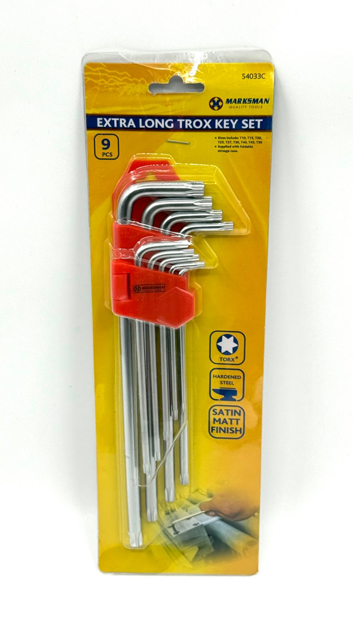Extra Long Torx Key Set