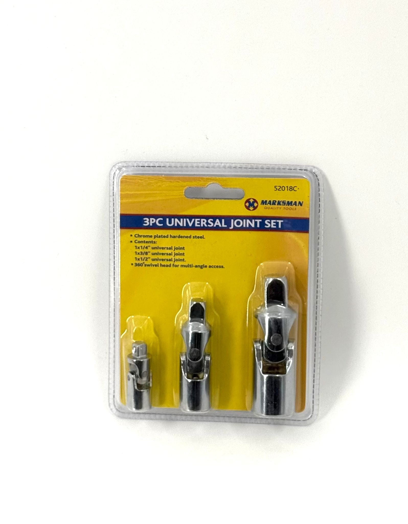 3Pc Universal Joint Set
