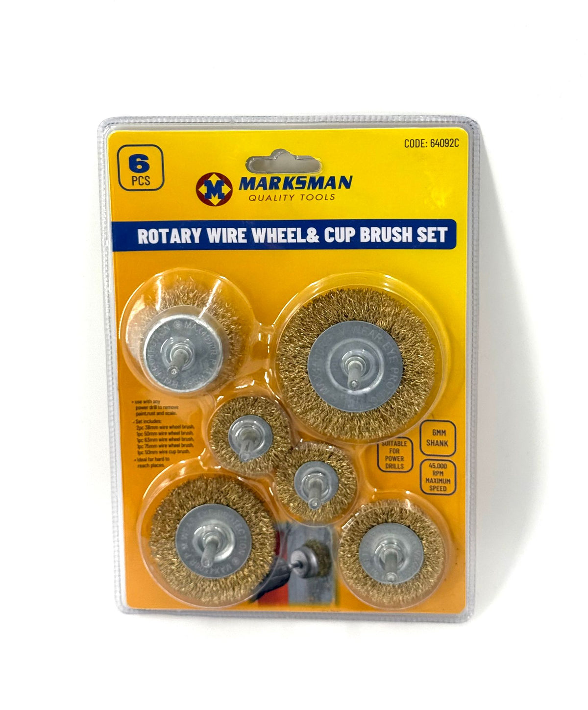 Rotary Wire Wheel And Brush