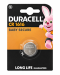 Duracell CR1616 coin cell battery single pack