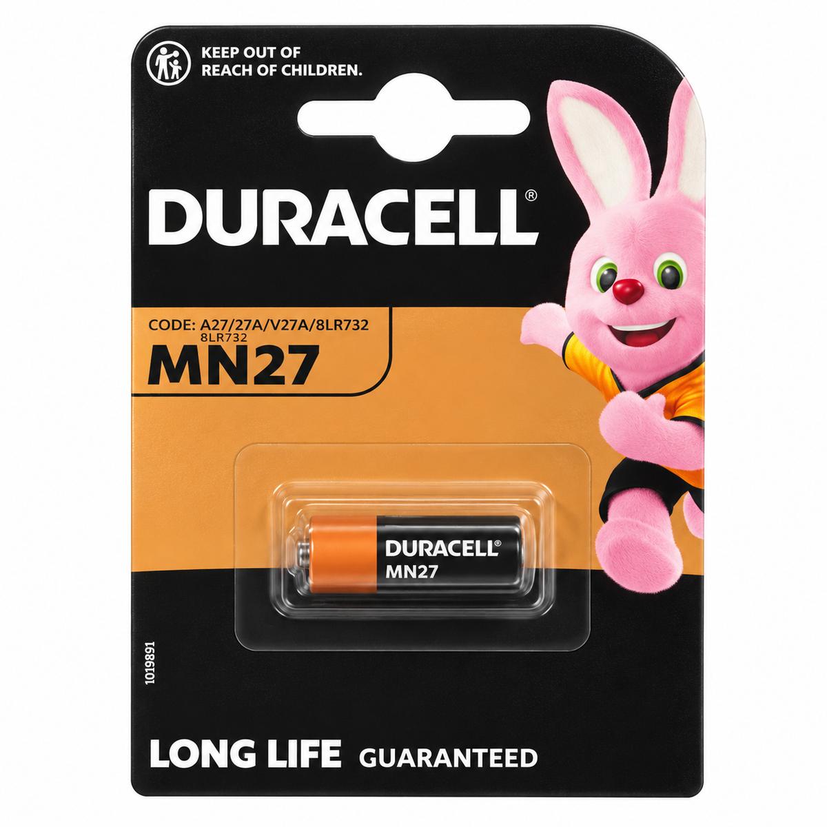 Duracell MN27 battery single pack