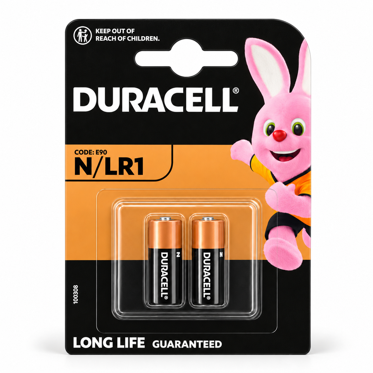 Duracell N LR1 batteries 2 pack