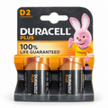 Duracell Plus D batteries 2 pack