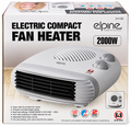Elpine 2000W Electric Compact Fan Heater boxed product