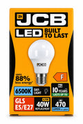 JCB GLS 4.9W LED bulb, E27, Daylight 6500K, 470 lumens