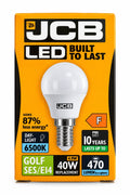 JCB Golf 4.9W LED bulb, E14, Daylight 6500K, 470 lumens