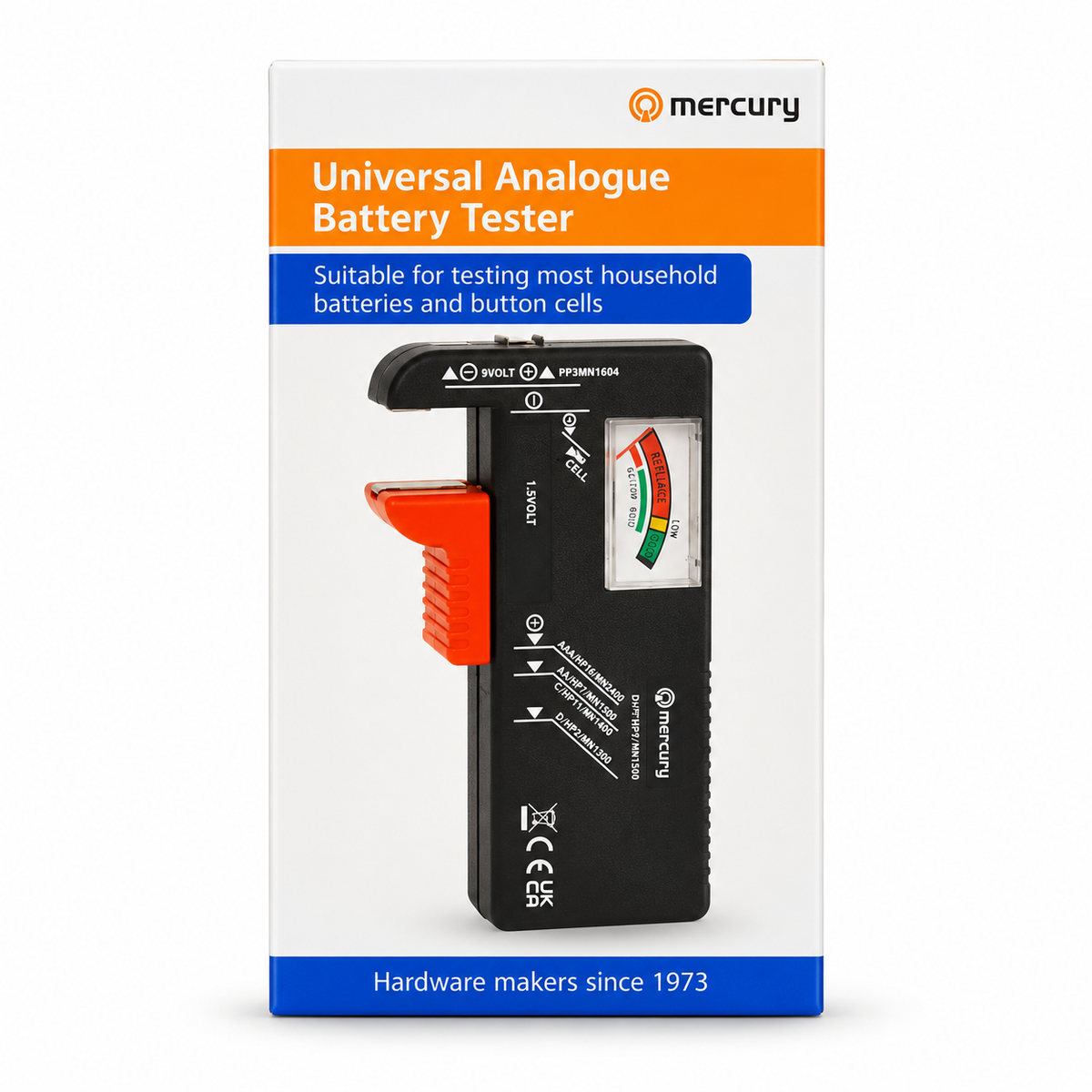 Mercury Universal Analogue Battery Tester