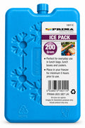 Prima 200g reusable ice pack in blue with snowflake design and product label, model 16011C