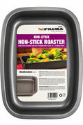 Prima non-stick carbon steel oven roasting tin grey rectangular 26x20.5x3cm product 15099C
