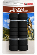 Roadster 81512C pair of black foam ATB bicycle handlebar grips